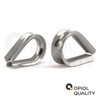 Wire Rope Thimble 10 mm Similar to DIN 6899 Stainless