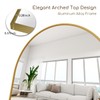Prywot Arched Floor Mirror, 57 "x 20" Full Length Mirror