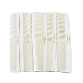Krest Cleopatra 420. 7 Inch Hair Cutting Combs. Barber’s & Hairstylist Combs. 1 Dz.