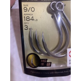 BKK Lone Diablo Hooks In-line. 9/0. Nomad madmacs sinking trolling lures