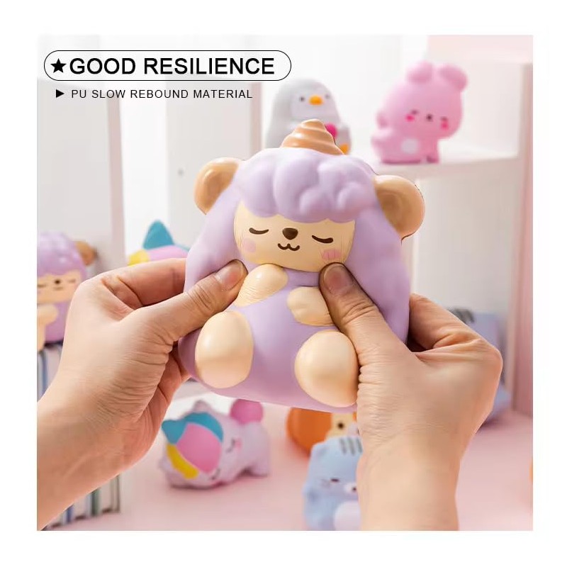 iiGEN Stress Relief PU Squishy Doll - Unicorn