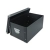 Guozi Collapsible File Storage Box, Home Decorative Cardboard Storage Bin