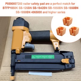 (3 Pack) P0590007200 No-Mar Tip Replacement Compatible with Bostitch Brad Nailer BTFP1850K, SB-125BN, SB-1850BN (Serials 14065000+) - Rubber Safety Nose Pad Cushion