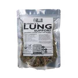 Bloom 7 Lung Support Organic Loose Leaf Tea Blend 2 oz (56g) - ZeeHERBS