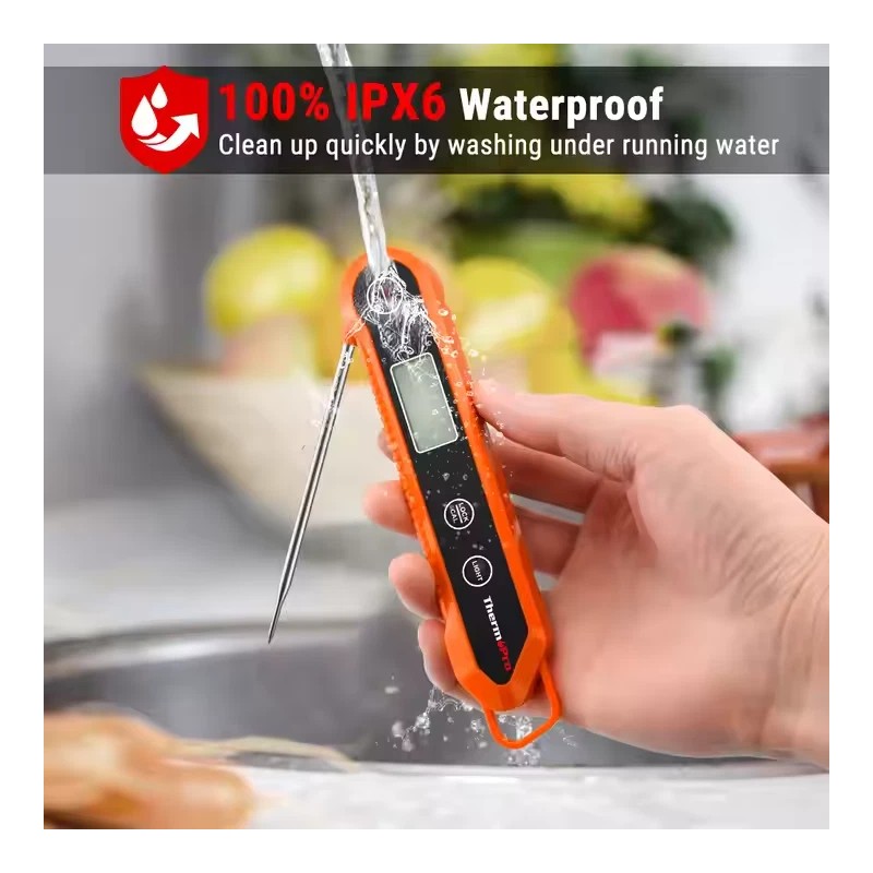 ThermoPro Digital Instant Read Meat BBQ Food Thermometer Independence day
