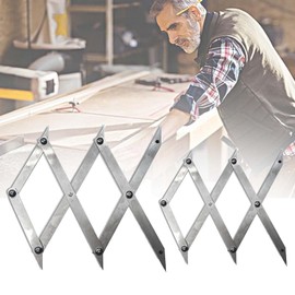 3 - Point Center Finder for Precise Measurements: Woodworking, Sewing, Pipe and Metal Marking Scriber Divider Tool (2pcs)