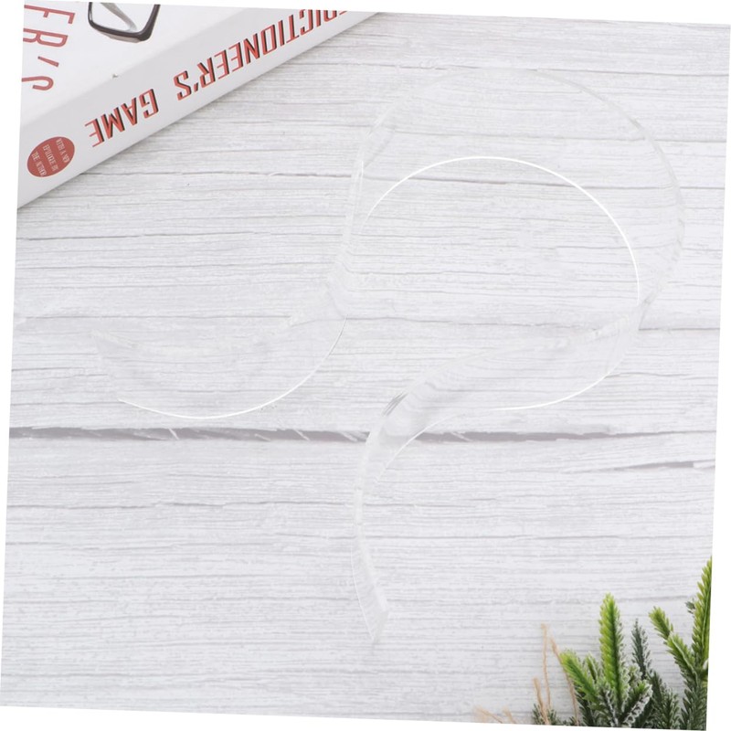 Levemolo Acrylic Headphone Stand u Shape Headset Display Hanger Constructi