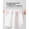 Disposable Face Wipes, 50 Pack, 20 x 20 Dry Wipes
