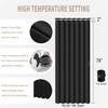 Vatge Closet Door Curtain Room Divider Drapes, Pleated Folding Style