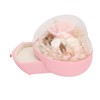 Heart Shaped Jewelry Box Wedding Preserved Flower Necklace Ring Storage