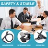 Clip On Security Cubicle Convex Mirror for Personal Safety, Open