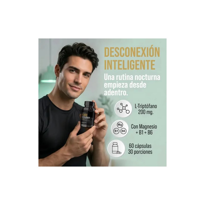 Ácido Alfa Lipoico y Resveratrol Tawr Elements – 60 Cápsulas