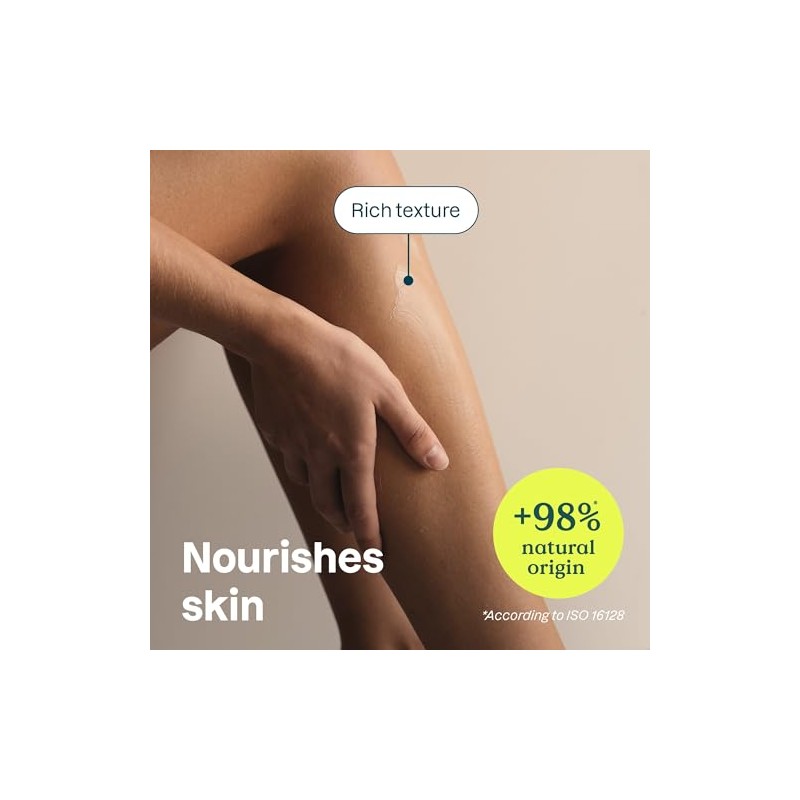 Natural Energizing Body Cream: EWG VERIFIED, Hypoallergenic & Dermatologist Tested