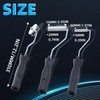 Pack of 3 Fibreglass Roller Kit, Fibreglass Roller Tool Kit,