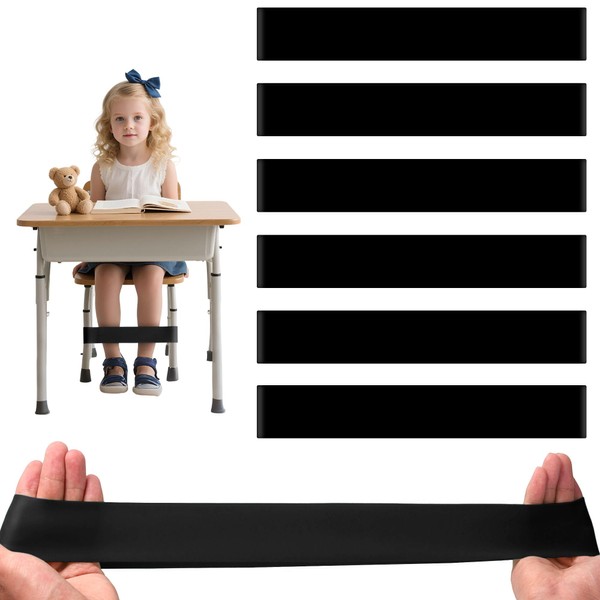 XHDMY 6 PCS Chair Bands for Kids With Fidgety Feet