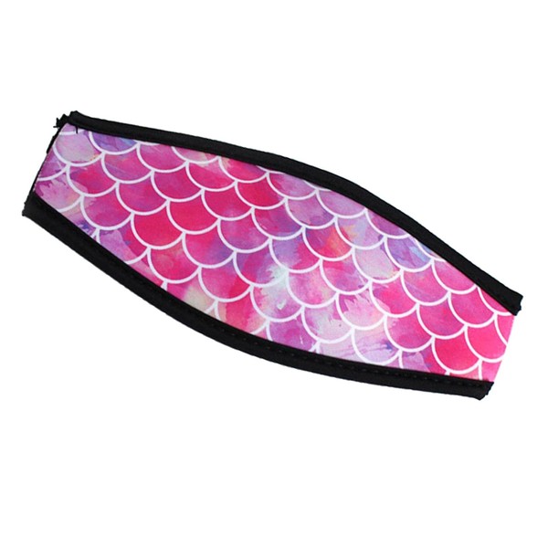 F Fityle Diving Mask Strap Cover, Neoprene Mask Strap Diving