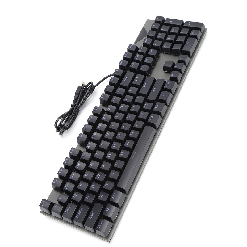 Mechanical Keyboard Wired Gaming Backlight Ultra Thin USB Keyboard for