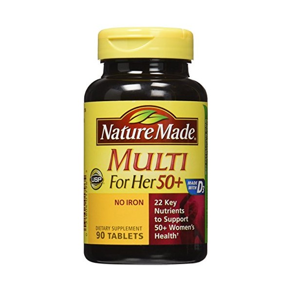 Nature Made Multi For Her + Vitamin & Mineral Tabs,