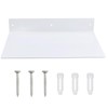 RealPlus Metal Floating Shelf Wall Mounted (12 inch x 8