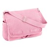 Rothco Heavyweight Canvas Classic Messenger Bag - PINK