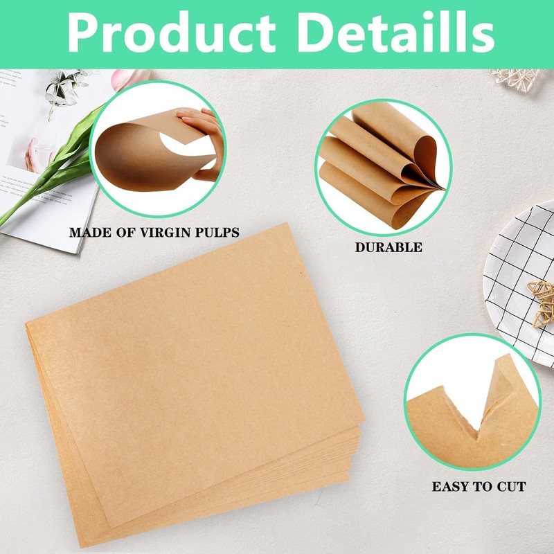15”x 20”Kraft Paper Sheets Bulk Brown Paper Large Craft Paper