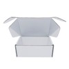 6x4x3 inch Small White Mailers Boxes Recyclable Corrugated Gift Box