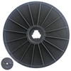 Spares2go Carbon Charcoal Vent Filter for Electrolux Cooker Extractor Hood