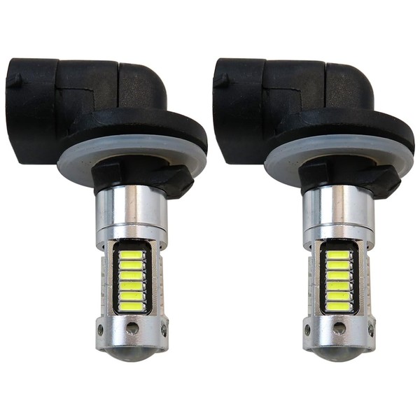 Xenon White 881 LED Bulbs Passing Spot Fog Lights Fit
