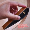 Aluminum Alloy Sandpaper Holder with 3Pcs Abrasive Belts Handheld Woodworking
