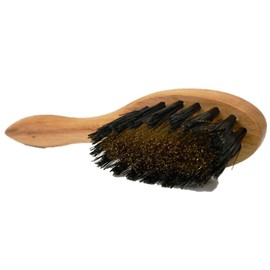 Valentino Garemi Suede Cleaning Brush | Brass & Polymer for Stain Spot Remove on Footwear Garments Furniture Shoes Boots | Made in Germany