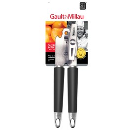 GAULT&MILLAU - Can Opener - Practical and Ergonomic - Easy and Secure Opening - Set of 1, The Brushed Stainless Steel Collection