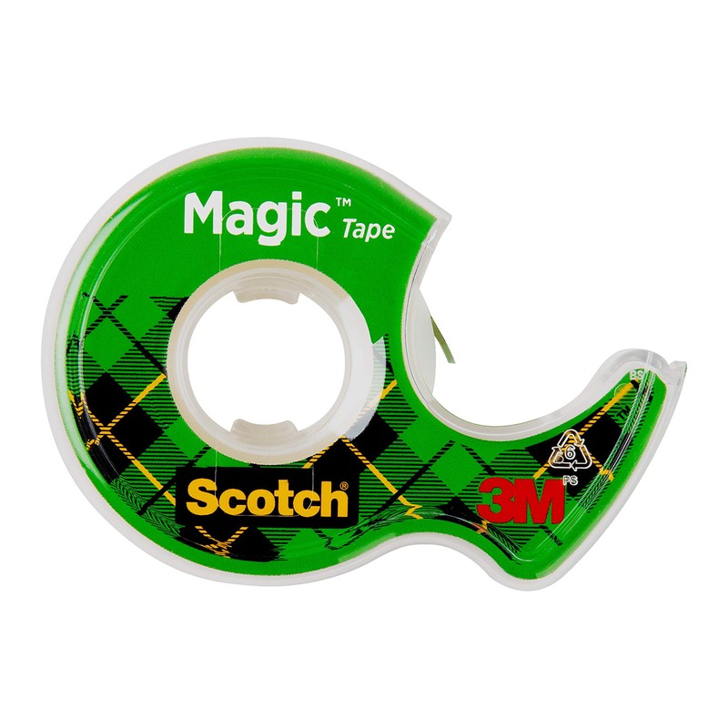 Scotch Magic Tape, 3 Rolls, Numerous Applications, Invisible, Engineered for