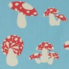 Gift Wrap - Mushrooms - Blue