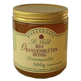FELDT – Organic Orange Blossom Honey 500g
