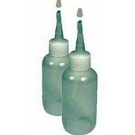 2 Pack of 3oz Gold Pan Panning Sniffer Snuffer Bottle