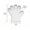 Packsys Pack X10000 Guantes Desechables Transparentes Polietileno