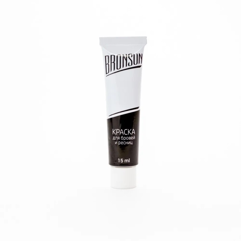 Tinte En Gel Para Cejas Y Pestañas Bronsun Color Negro