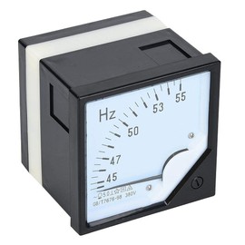 Frequency Tester Analogue Frequency Meter High Accuracy Square Panel 45 to 55 Hz AC 380 V 1.5 Accuracy Digital Analogue Multimeter