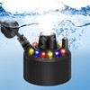 Mist Maker Mini Pond Fog Machine 12 Led Indoor Water