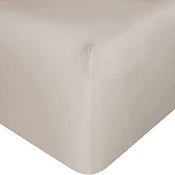 Sleepdown Fitted Sheet Plain Warm Cozy Breathable Super Soft 100%