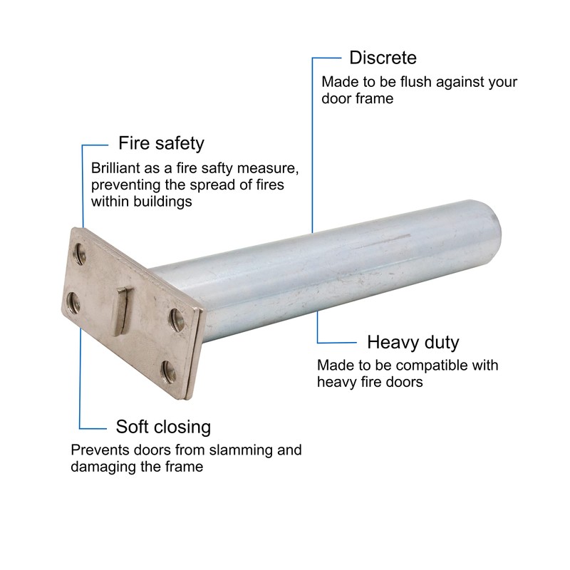 Concealed Door Closer Chain for Fire Doors and Automatic Closing