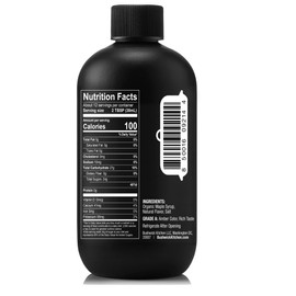 Trees Knees Butter Maple, Organic Maple Syrup with Sea Salt, Vegan, Gluten-Free, Paleo-friendly, Grade A Syrup Infused with Sweet and Savory Flavor (11.5 Ounce Bottle)