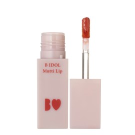 B IDOL Whip Lipstick, 01, Secretly Pink, 0.2 oz (4.5 g), New Classic, Matte Tint, Clouds, Moisturizing, Coloring, Vegetable Oil Blend, Pink, 1 Piece
