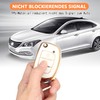 FT FUNTOR FT FUNTOR 3 Tasten Autoschlsselabdeckung fr Hyundai(Wei?)