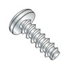 Small Parts 0305LPP Steel Thread Rolling Screw for Plastic, Zinc