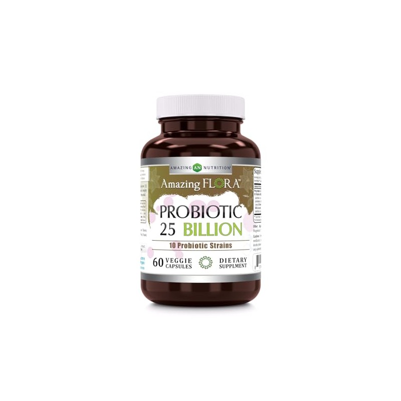 Amazing Nutrition | Probiotic 25 Billion With 10 Probiotics Strains,
