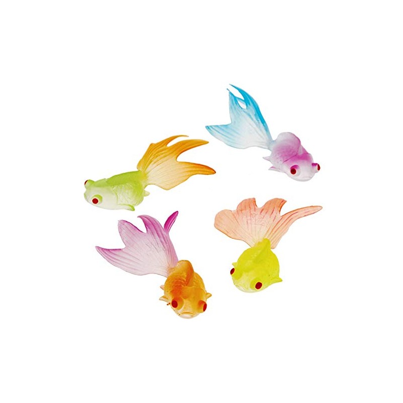 US Toy Brilla en la Oscuridad Goldfish Party Accesorio (12