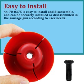 44-70-0375 20 Oz Sausage Barrel Plunger & Screw Kit Fits for Milwauke Cordless Caulking Grease Gun 2441-20 Replacement Milwauke Plunger Screw Kit (1 Pcs)