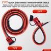 ANCHImsr 7 FT Quick Disconnect Winch Power Cable, 175A Connector