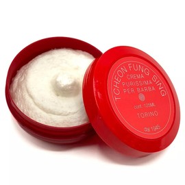 T.F.S. TFS Tcheon Fung Sing Classic Almond Shaving Soap Ciotola Rossa Made in Italy